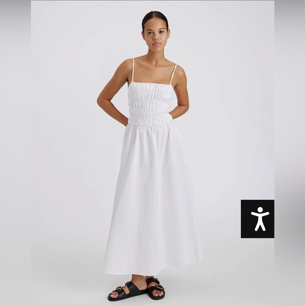 SOLID & STRIPED Delta Midi Dress